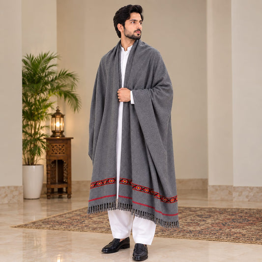 IBEX Pasham-e-Herati — Kashmiri Pasham Shawl,