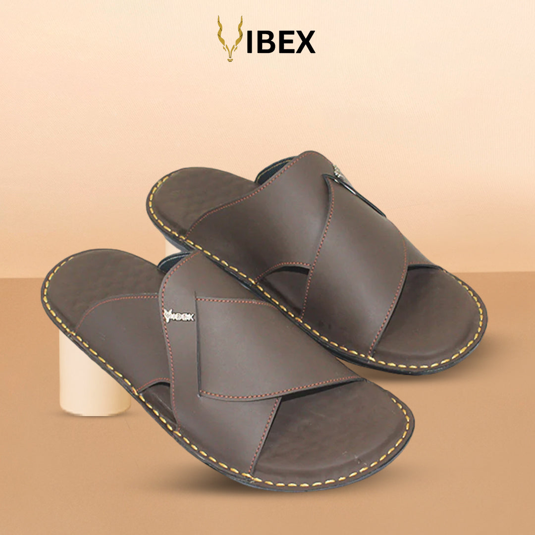 Handmade Slippers Coffee ( Soft)