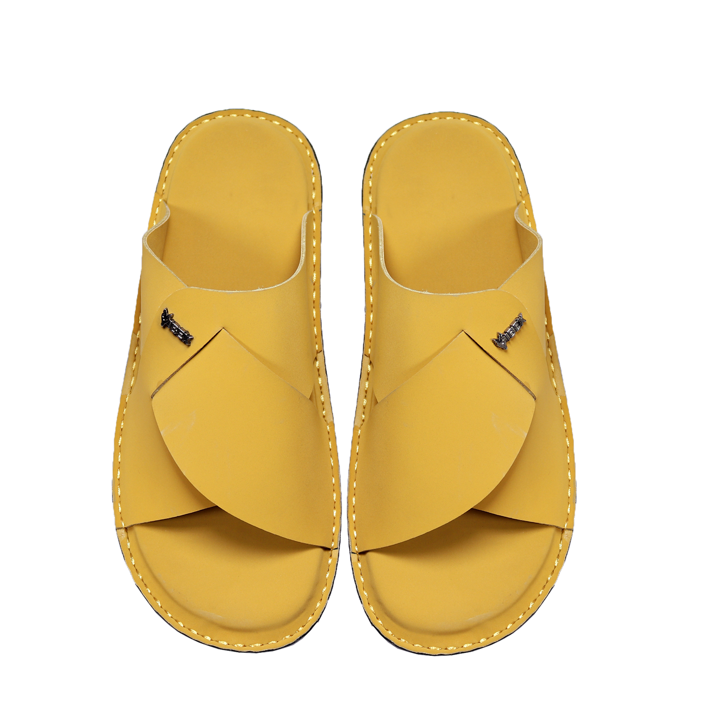 Handmade Slippers Yellow ( Soft)