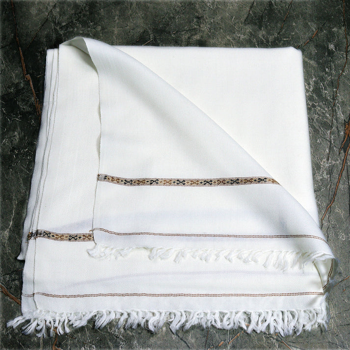 Pashmina (پشمینہ) 96 Swati Handmade Shawl