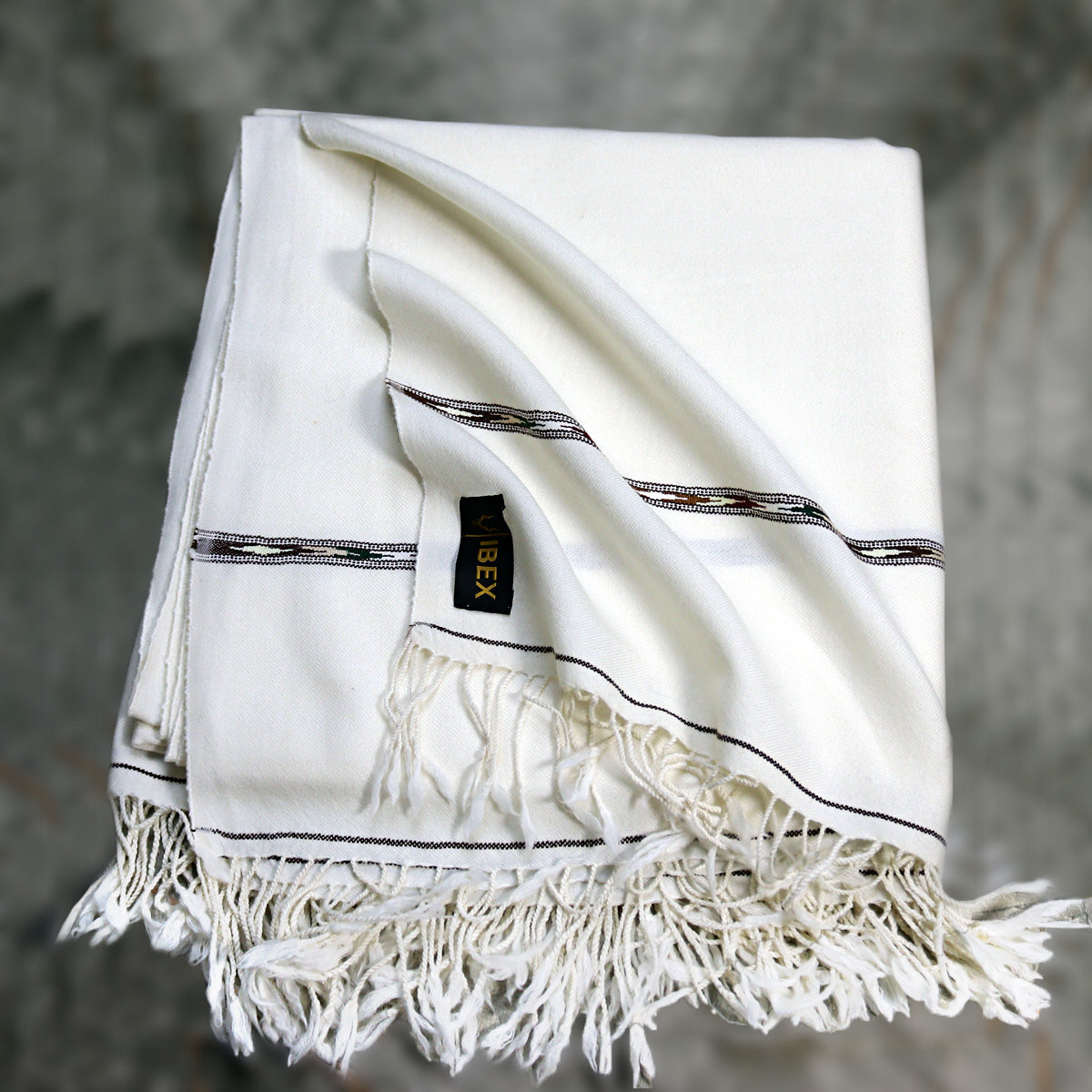 72 Fine , Off-White, Premium Quality, Swati Handmade Shawl