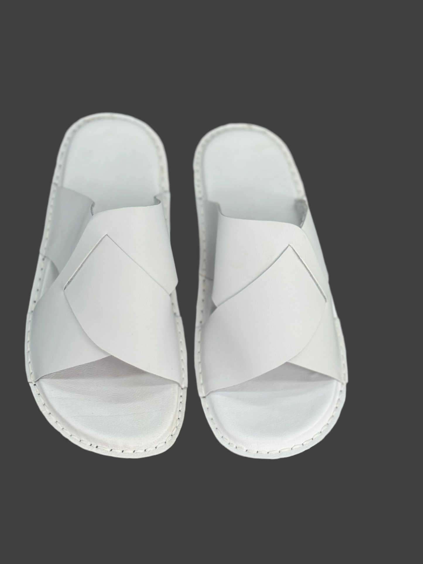 Handmade Slippers white ( Soft)