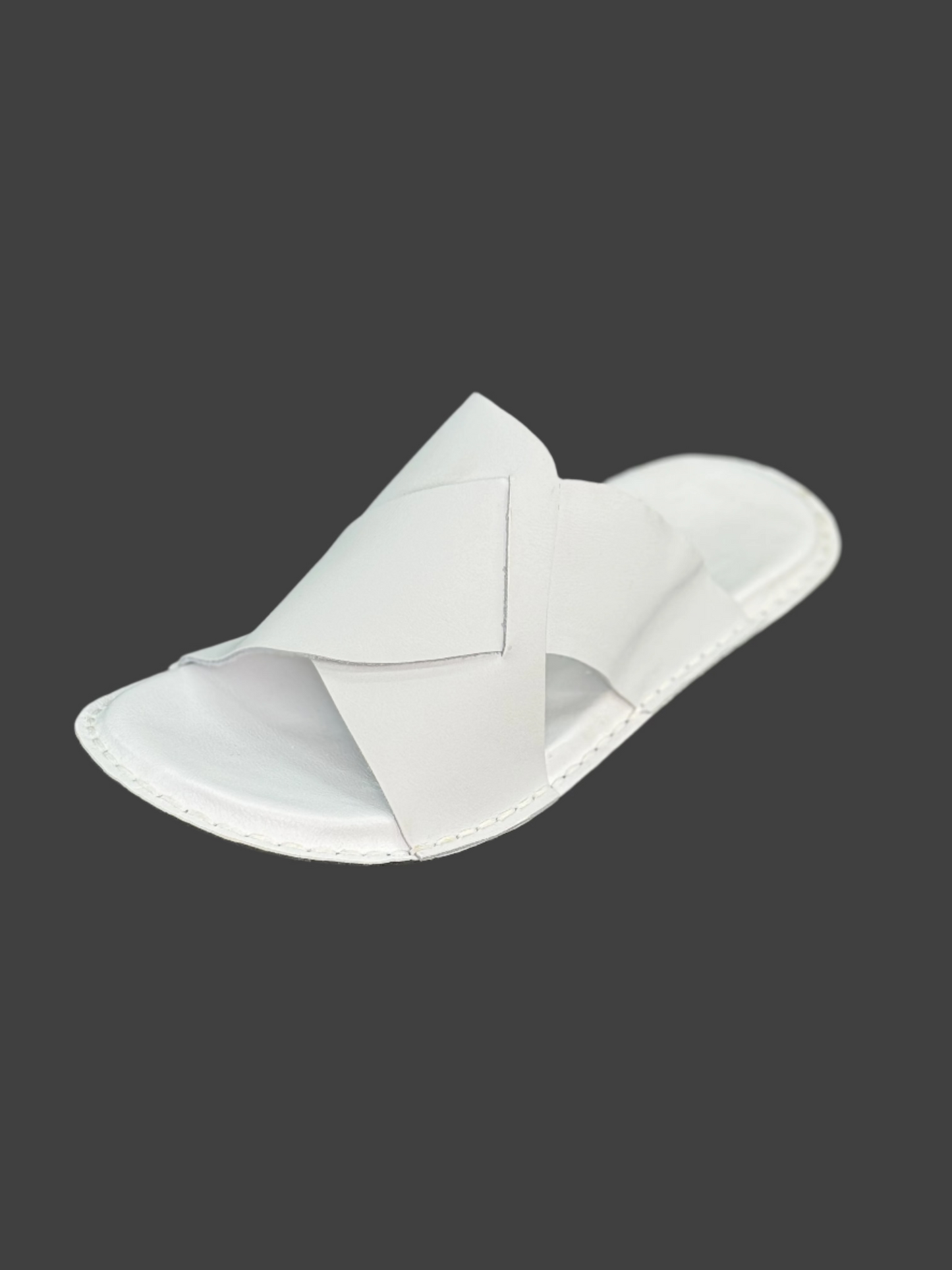 Handmade Slippers white ( Soft)