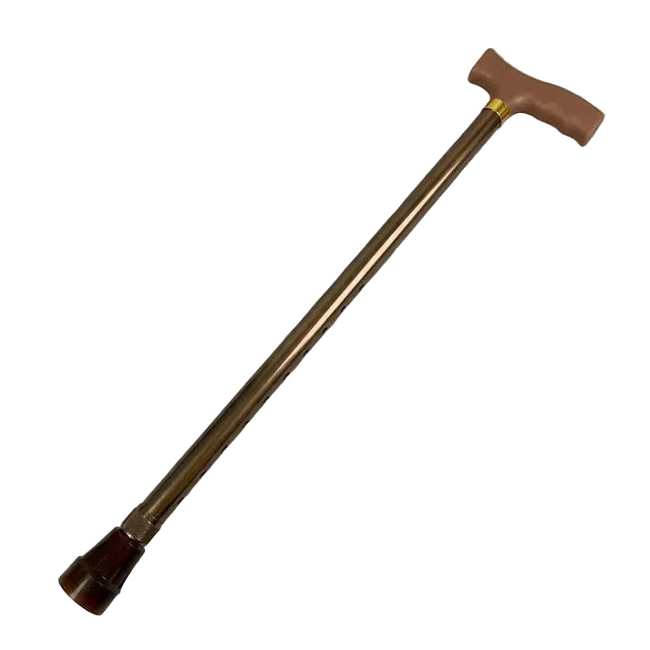 Premium Adjustable Aluminium Walking Stick Mehroon Color