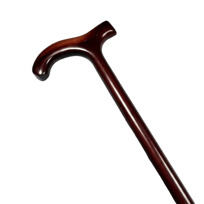 Smoothie Premium Walking Stick Dark Brown Color (T Shape)