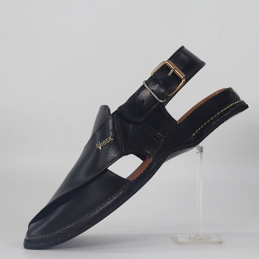 New Unique  Peshawari Chappal Black