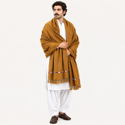 Handmade Sawti Shawls (Brown)