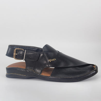 New Unique  Peshawari Chappal Black