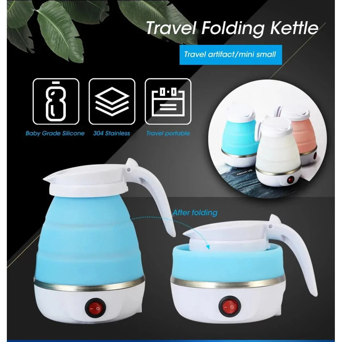 Electric Foldable Kettle – The Perfect Choice for Hajj and Umrah