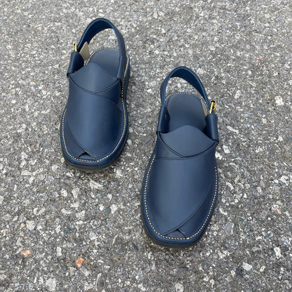 Pehshawri - Naram Qadam-Pro-Navy Blue.