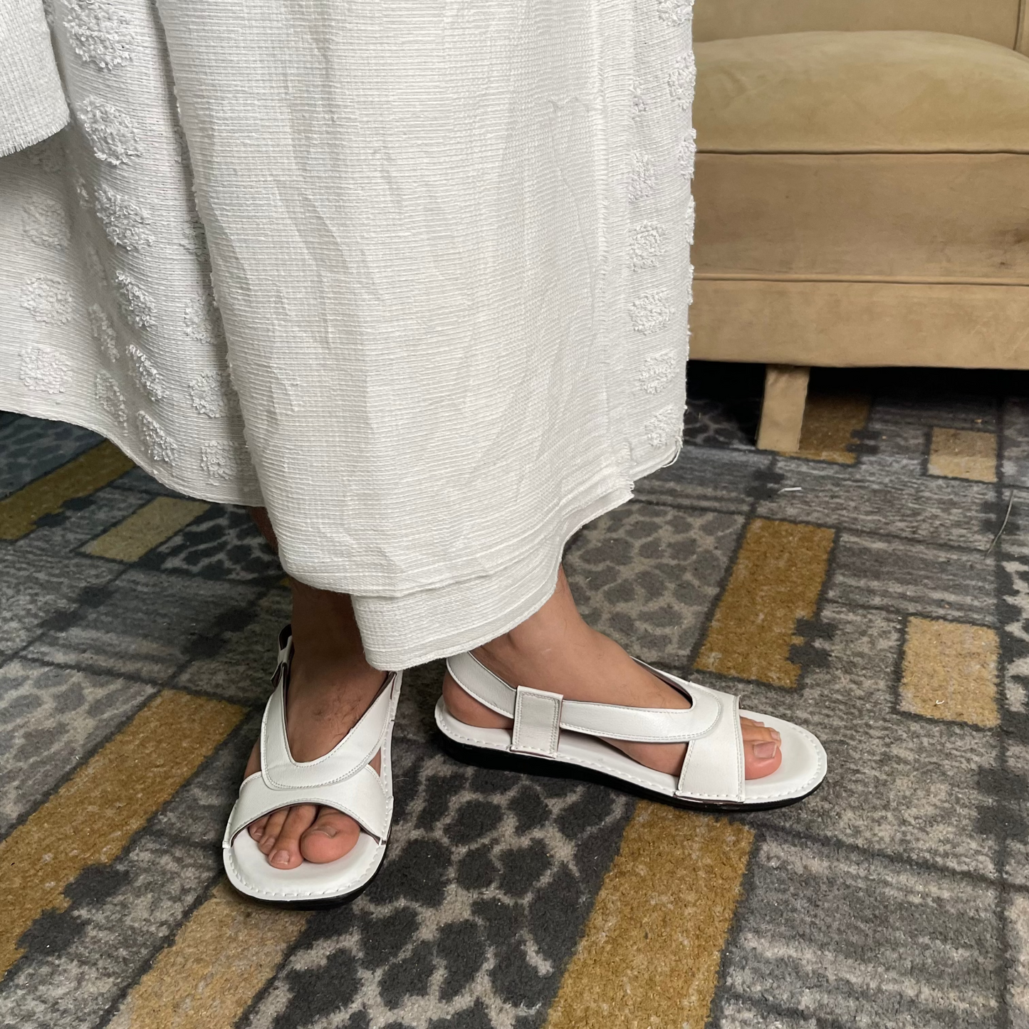 Hajj & Umrah Essentials –Premium Ihram &  Comfort Slipper Package-2