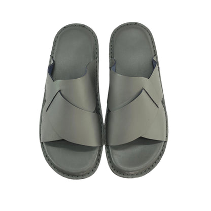 Handmade Slippers  Grey ( Soft)
