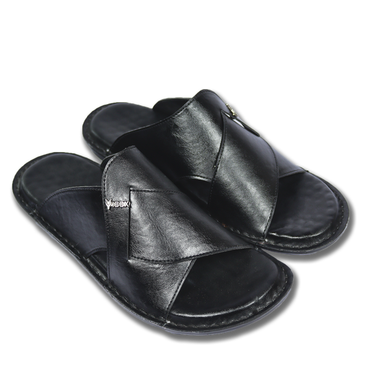 Handmade Slippers  Black ( Soft)