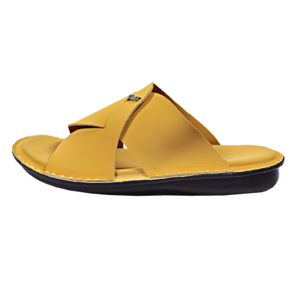 Handmade Slippers Yellow ( Soft)