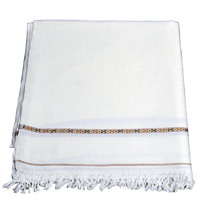 96 Pashmina   Swati Shawl Off-white  Color