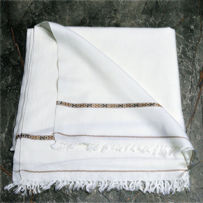 Pashmina (پشمینہ) 96 Swati Handmade Shawl