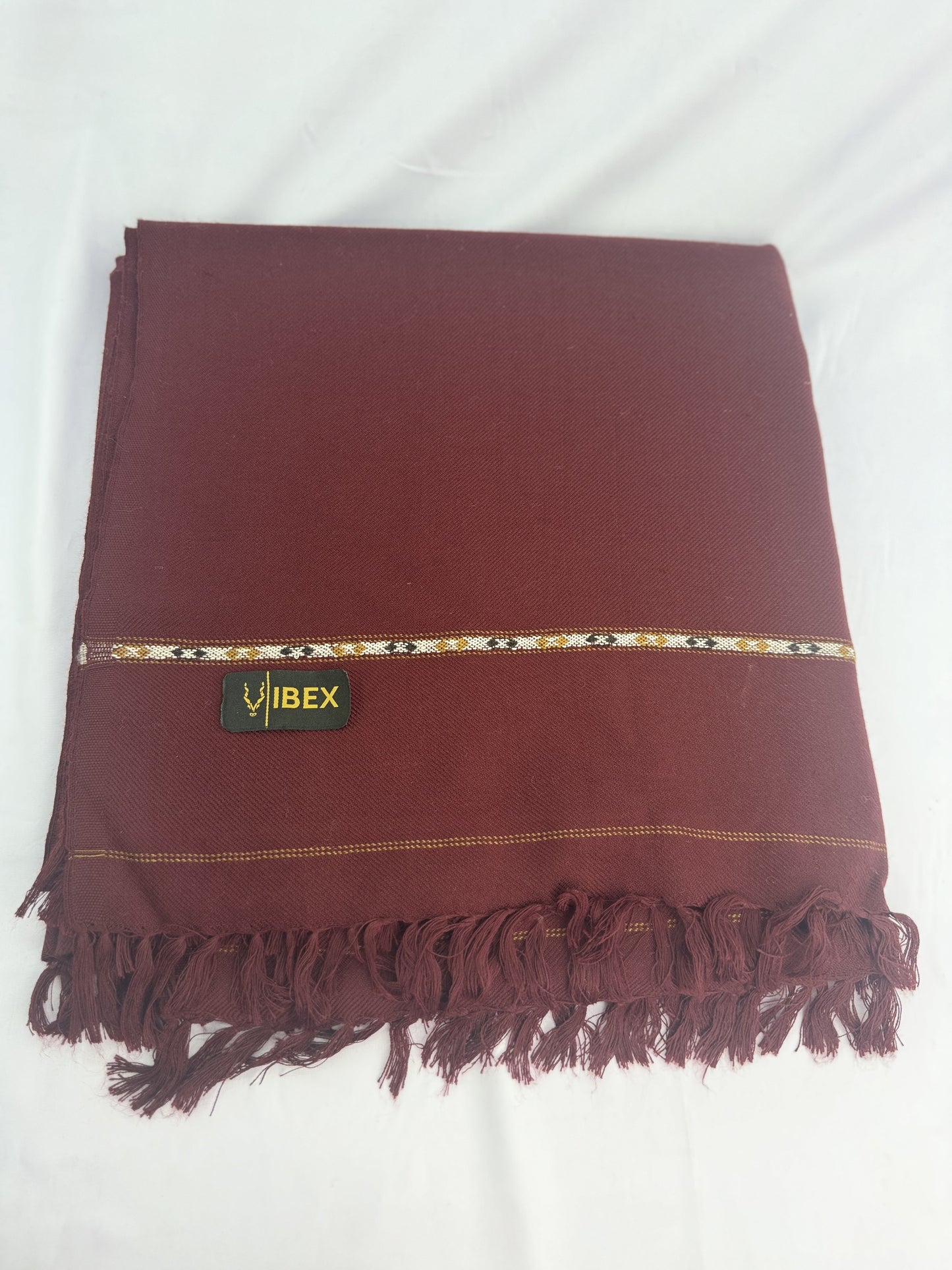 Handmade Pashmina Shawls (Maroon)