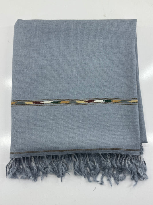 Handmade Sawti Shawls (Grey)