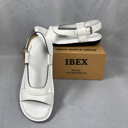 Hajj & Umrah Special Slippers, for Men (Handmade, Anti slip, All Day Comfort) White Color