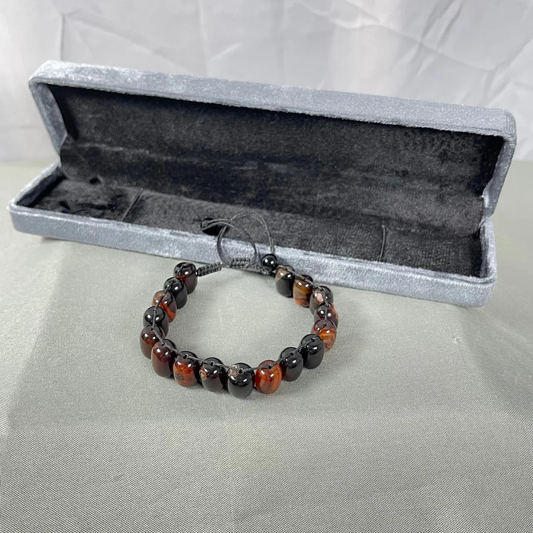 Turkish Round Brown Aqeeq Stone Tasbeeh