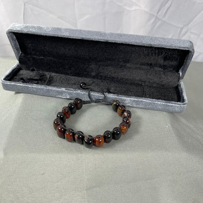 Turkish Round Brown Aqeeq Stone Tasbeeh