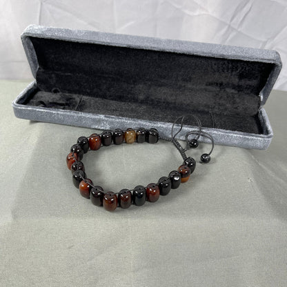 Turkish Round Brown Aqeeq Stone Tasbeeh