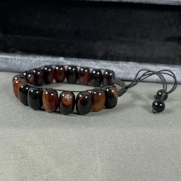 Turkish Round Brown Aqeeq Stone Tasbeeh