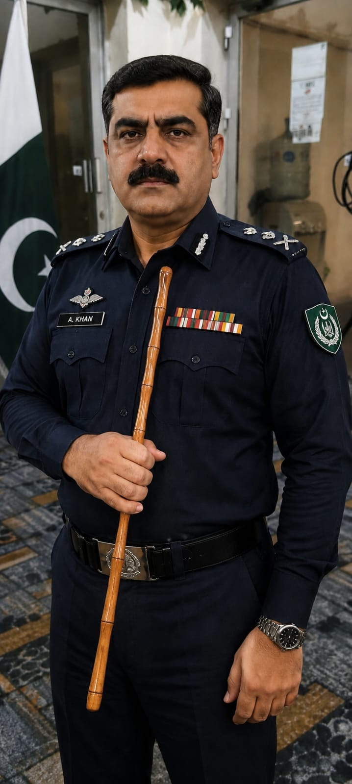 Holding Stick for Defence forces officers