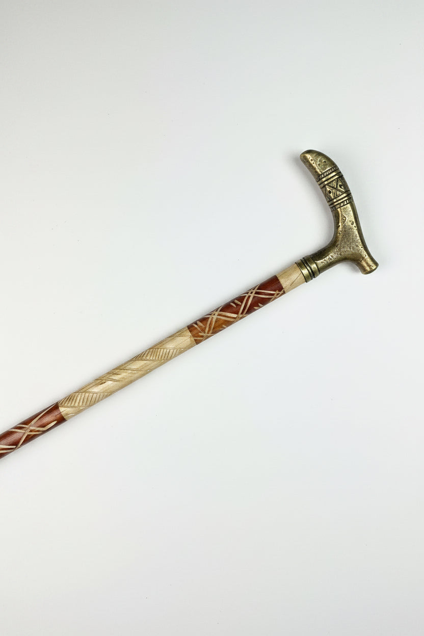Shahi Naqashi Walking Stick