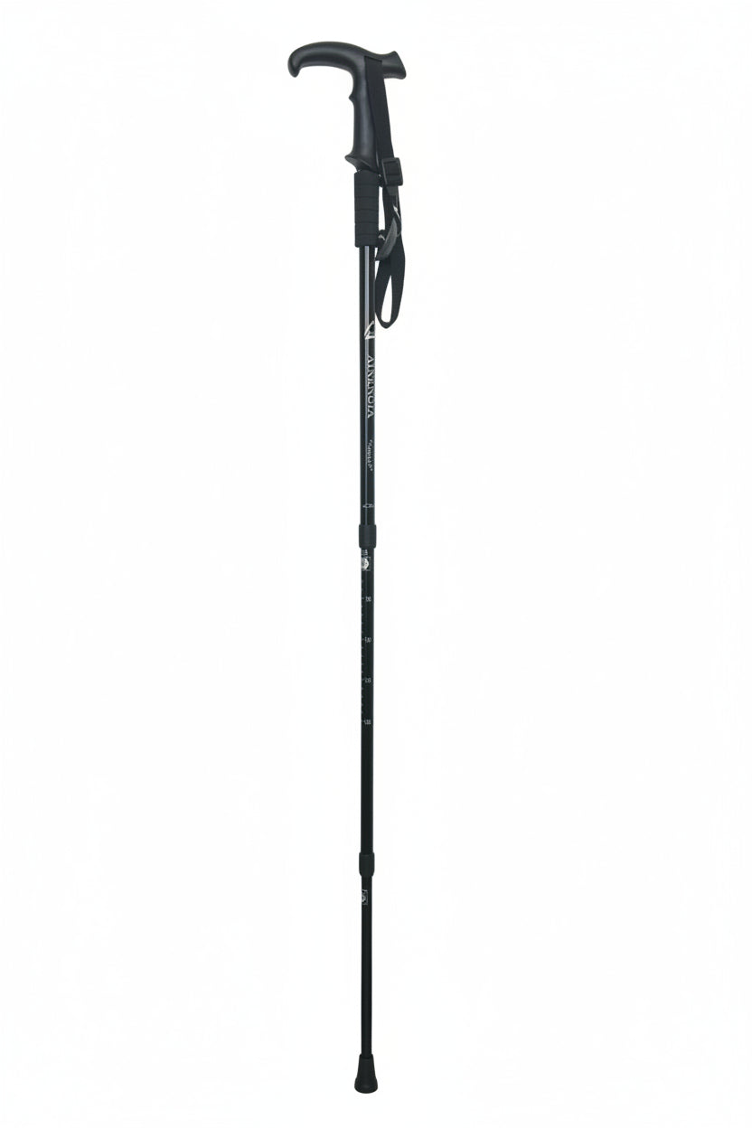 T Handle Hicking Black Stick