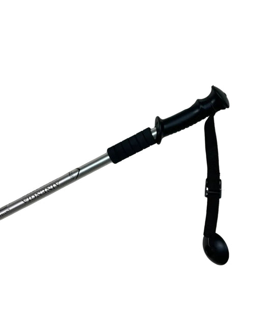 Ergonomic Grip Handle Hicking Silver Stick