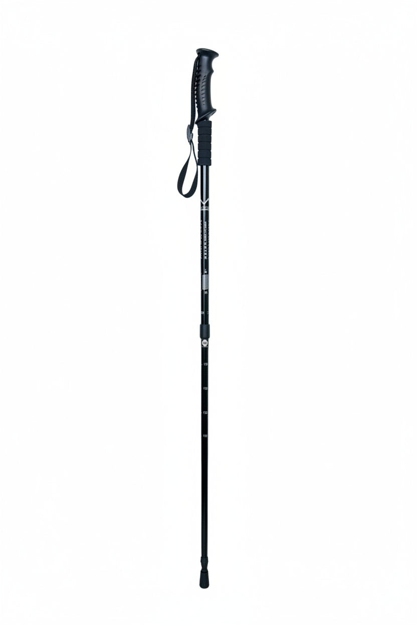 Ergonomic Grip Handle Hicking Black Stick