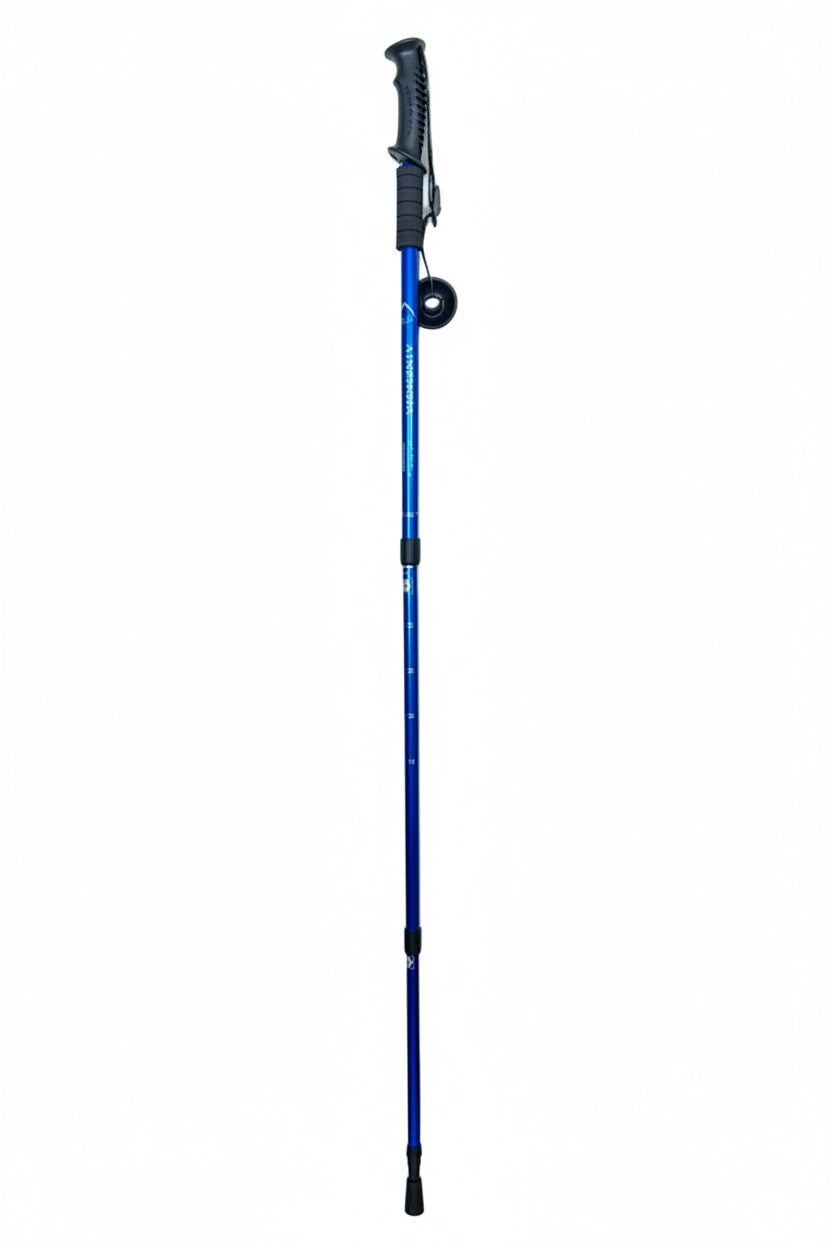 Ergonomic Grip Handle Hicking Blue Stick