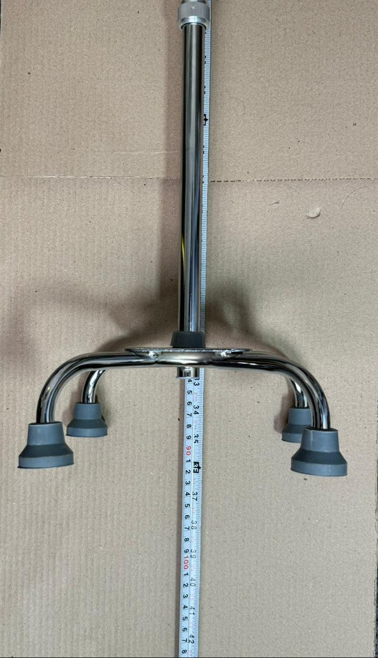 T Shape Quad cane (Four Legged Walking Stick)