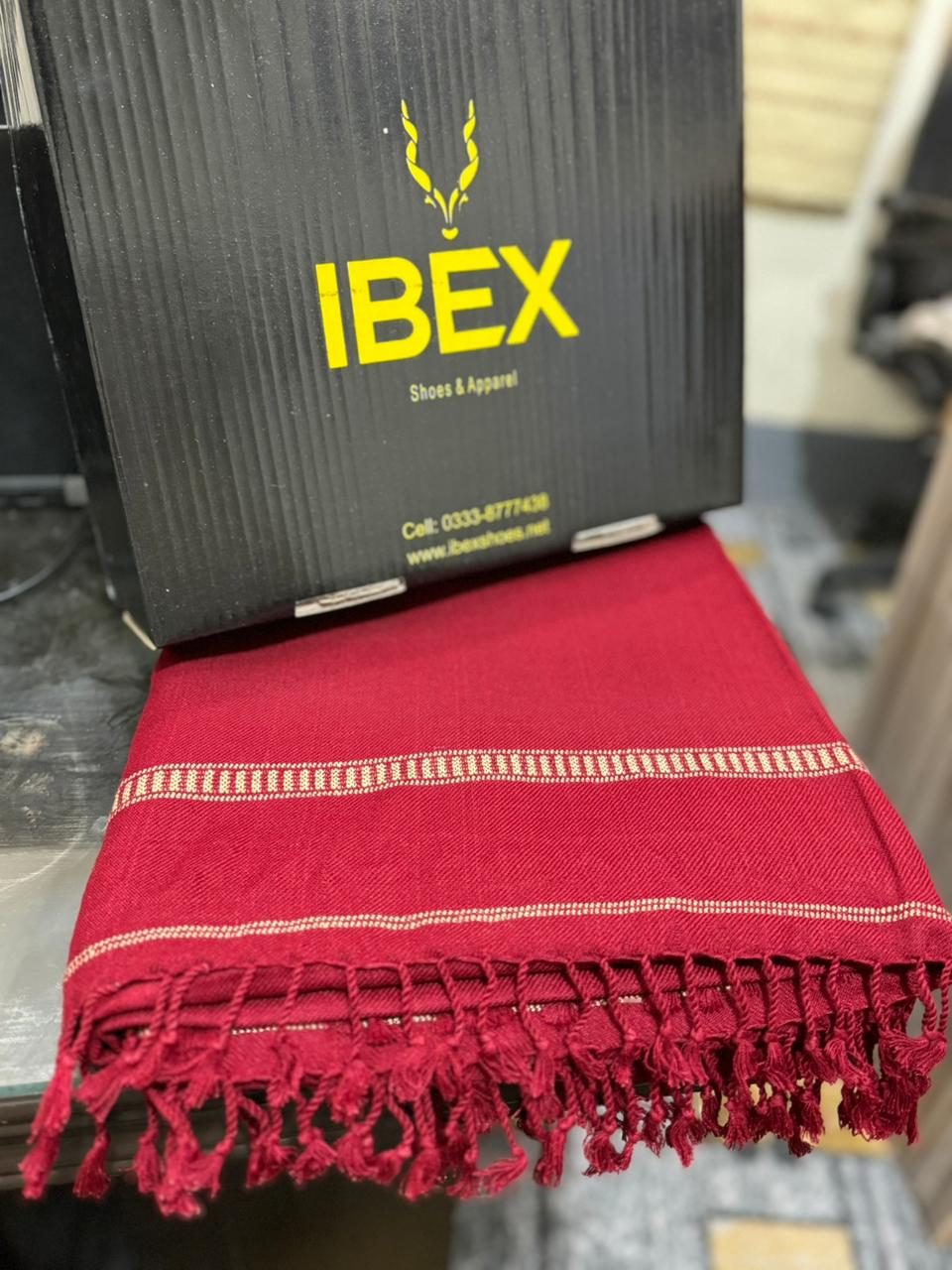 Handmade Pashmina Shawls (Maroon)