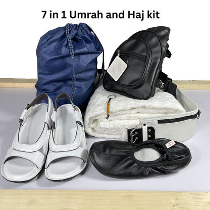 7 in 1 Hajj & Umrah Essentials – One Complete kit.