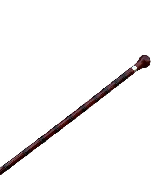 Gol Premium Head Dark Brown Walking Stick