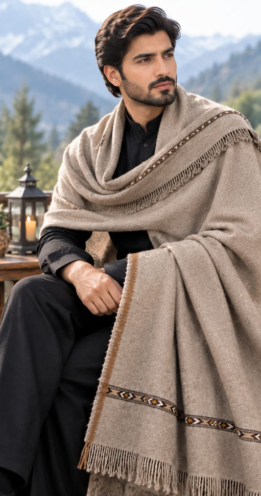 Kashmiri Naram Posh — Pure Wool Thick & Warm and Soft Sharhi