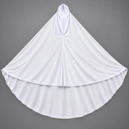 Ihram Un Nisha- Modest & Comfortable Hajj / Umrah Attire-White Color-Free Size
