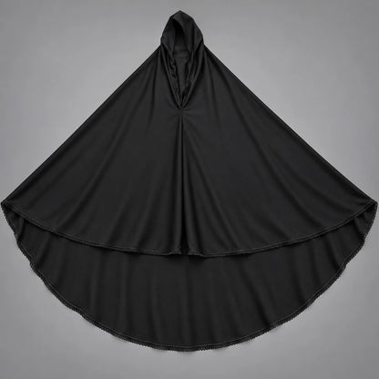 Ihram Un Nisha- Modest & Comfortable Hajj / Umrah Attire-Black Color-Free Size