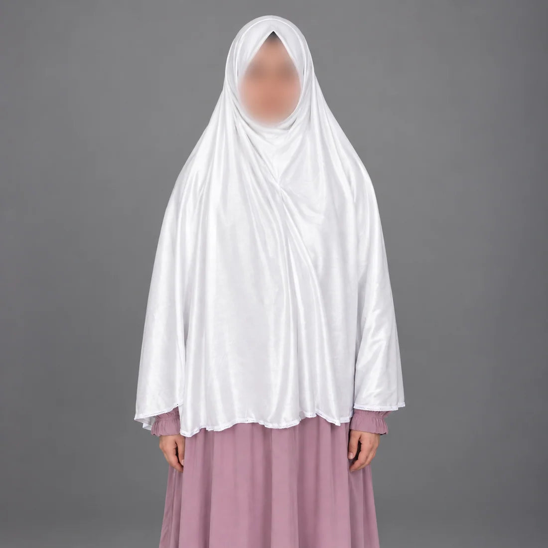 Ihram Un Nisha- Modest & Comfortable Hajj / Umrah Attire-White Color-Free Size
