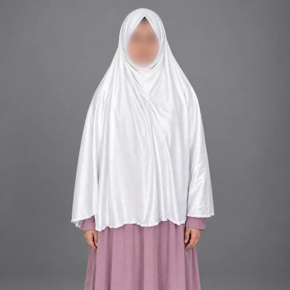 Ihram Un Nisha- Modest & Comfortable Hajj / Umrah Attire-White Color-Free Size