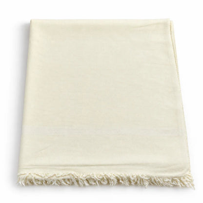 Shahtosh Premium Swati Wool Shawl. Short Tassels