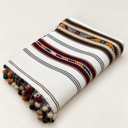 IBEX Swati Gulbahar 3 Gola Handmade Pure Wool Sharhi