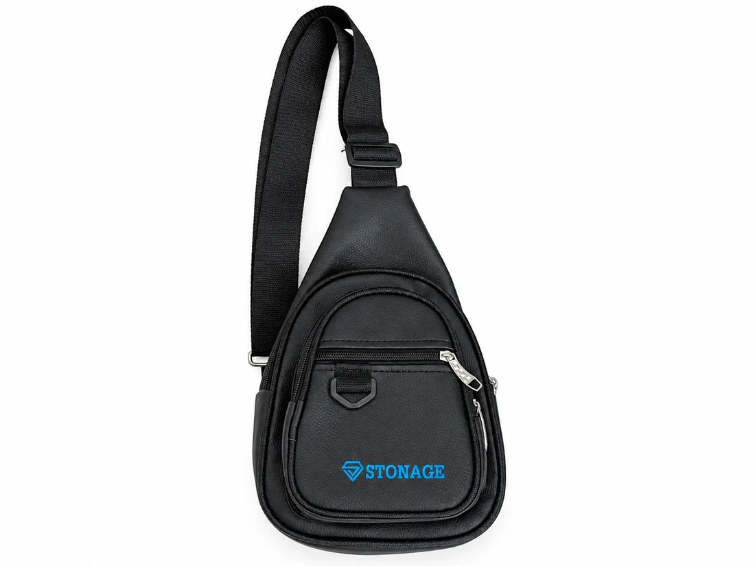 Handmade Cross Body Bag for Umrah, with Adjustable 2 sided belt & 3 Secure Pockets