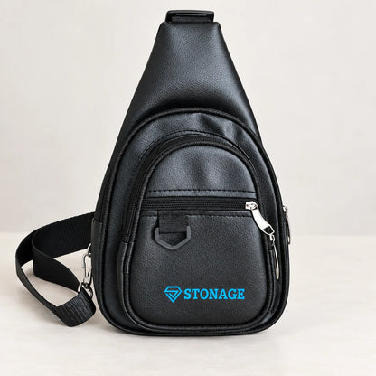 Handmade Cross Body Bag for Umrah, with Adjustable 2 sided belt & 3 Secure Pockets