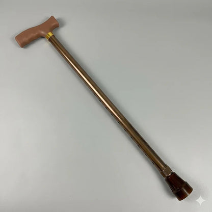 Premium Adjustable Aluminium Walking Stick – Bronze Color