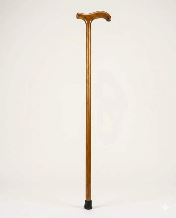 Smoothi Brown Walking Stick ( T Shape)