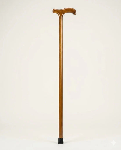 Smoothi Brown Walking Stick ( T Shape)