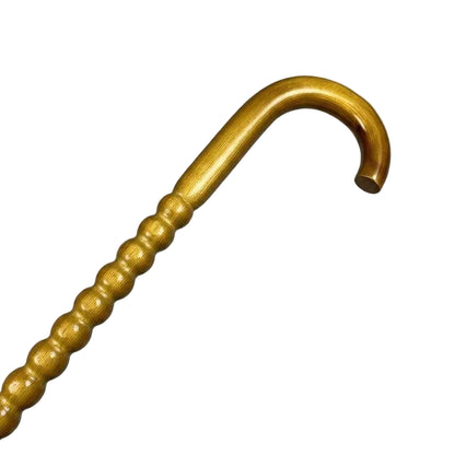 Smoothie Premium Wooden Walking Cane – Classic Brown Round Handle Design